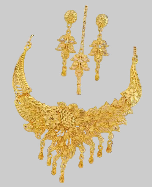 New Trendy Golden Jewellery Set for Women