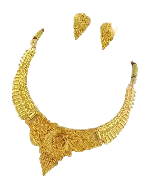 New Tready Golden Jewellery Set for Women